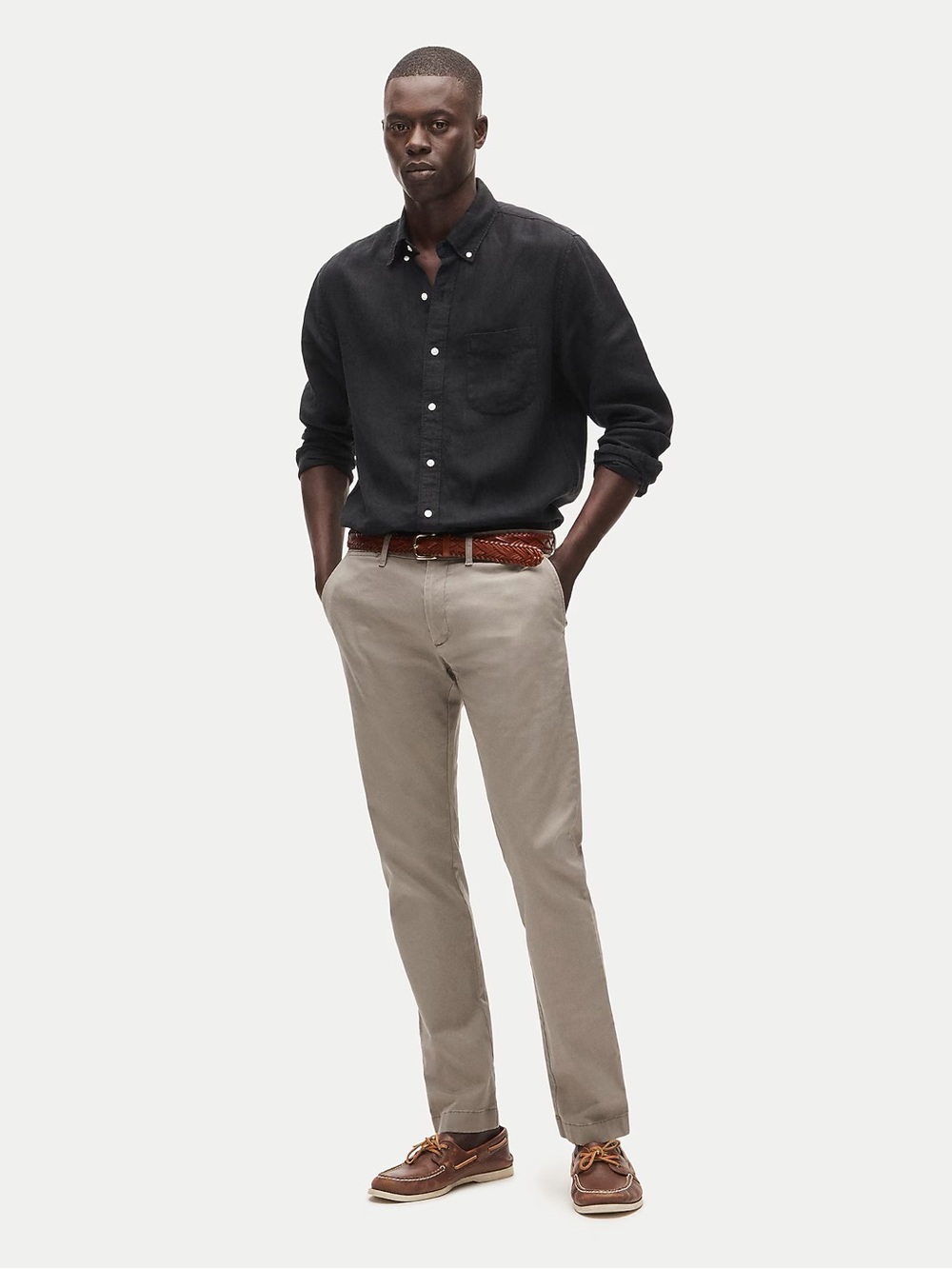 J. Crew Slim Chinos in Light grey (W 28)